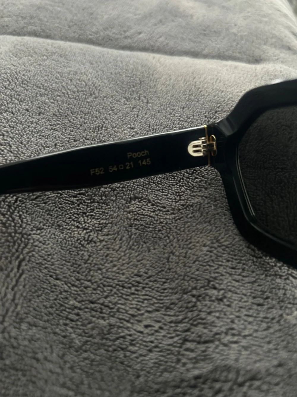 RETROSUPERFUTURE POOCH BLACK Sunglasses
